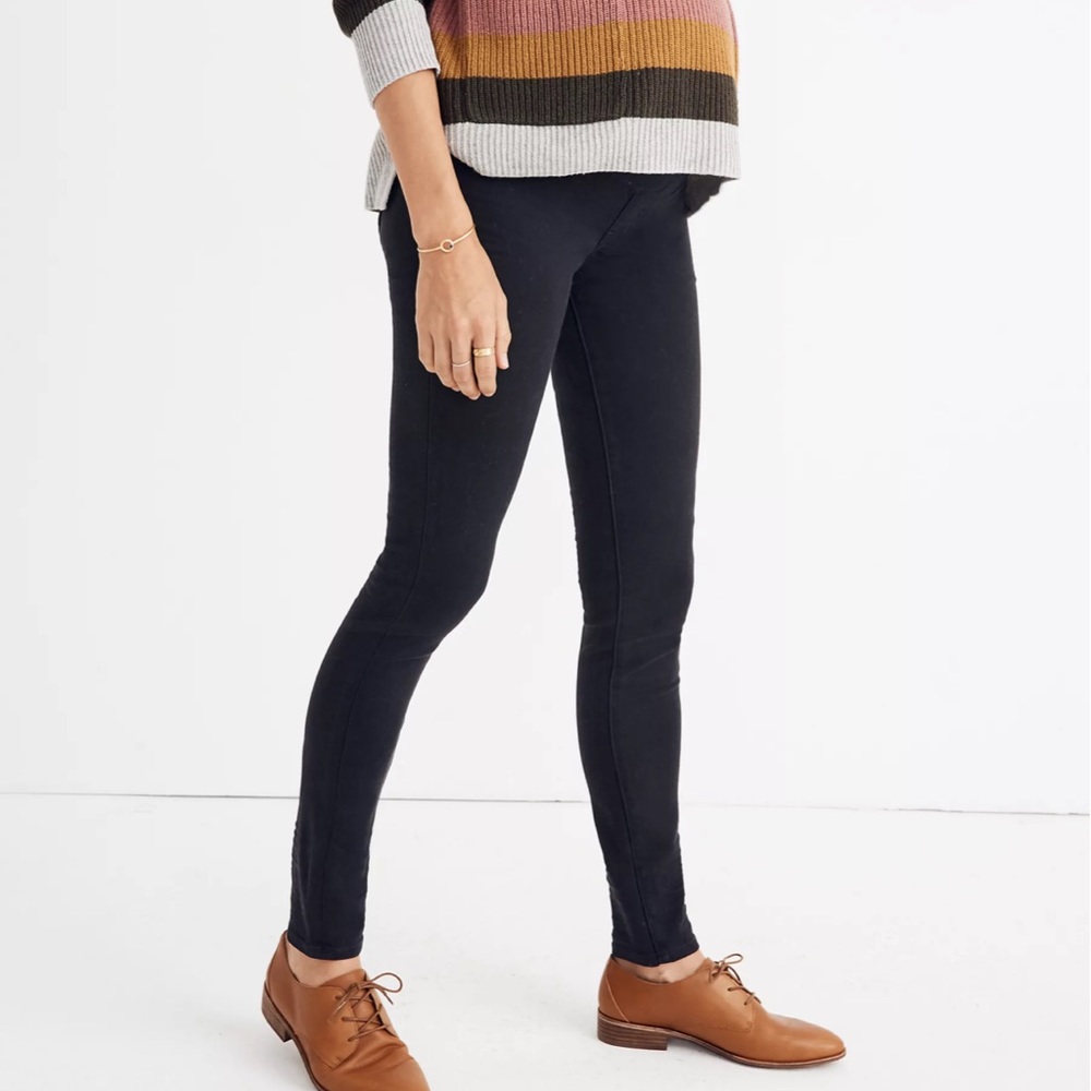 Madewell Maternity Over-the-Belly Skinny Jeans in Lunar Wash